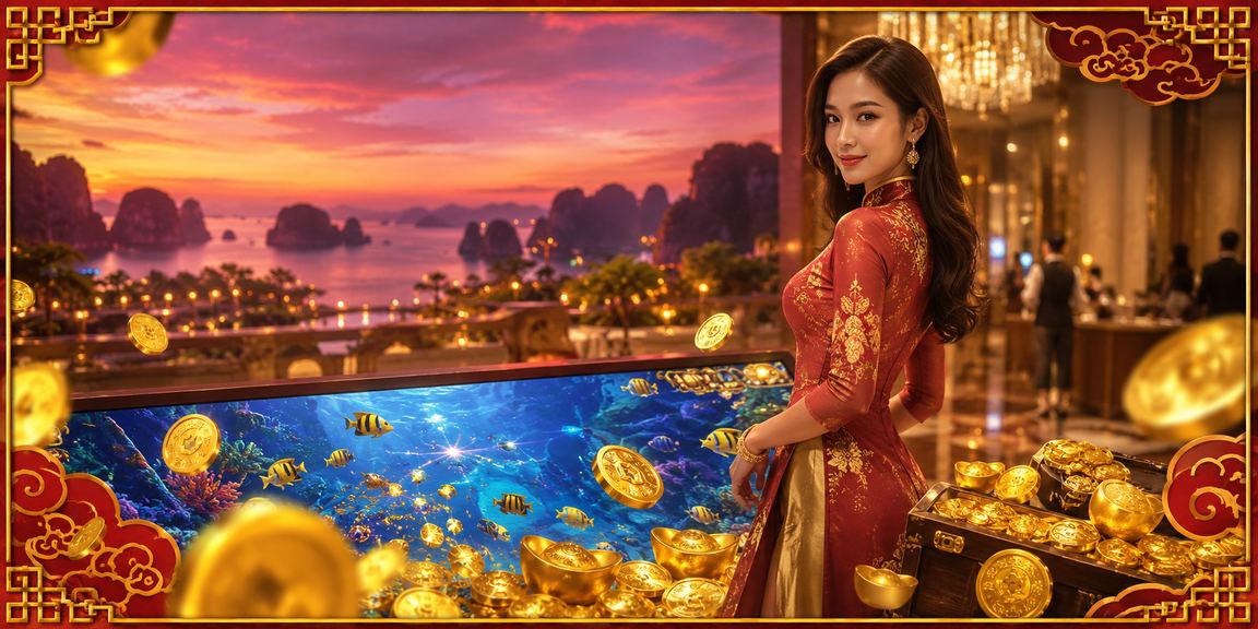Du khách tại Vịnh Hạ Long trải nghiệm cá cược casino trực tuyến trên du thuyền